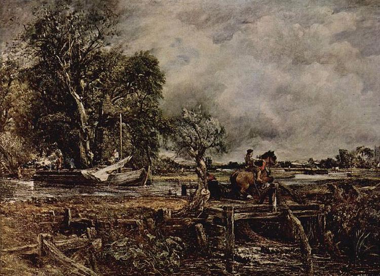 John Constable John Constable R.A., The Leaping Horse china oil painting image